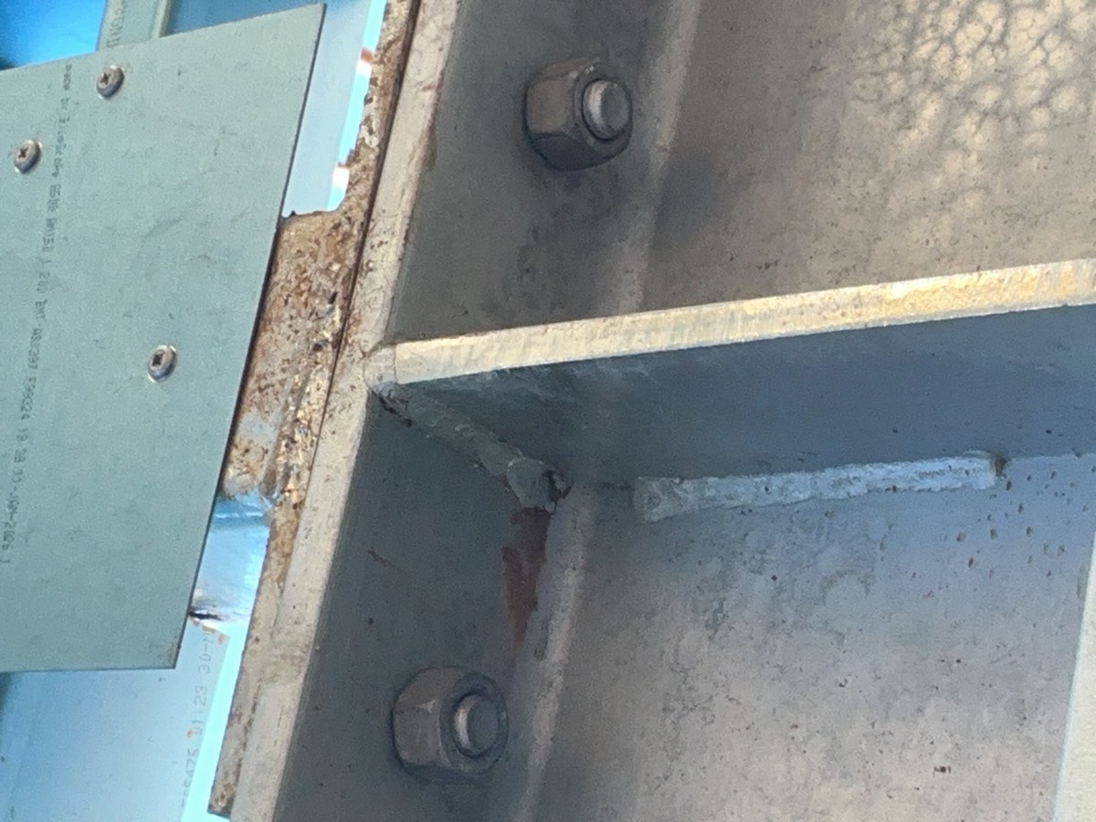 Missing washers, recorded at a frame inspection in Leppington